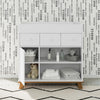 storkcraft modern nursery changing table dresser Infant Nursery Changing Table Dresser SHOWROOM ITEM – Salvage & Co Indy