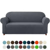 1 Piece Sofa Slipcover Stretch Spandex Furniture Protector - Gray