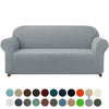 1 Piece Sofa Slipcover Stretch Spandex Furniture Protector - Light Gray