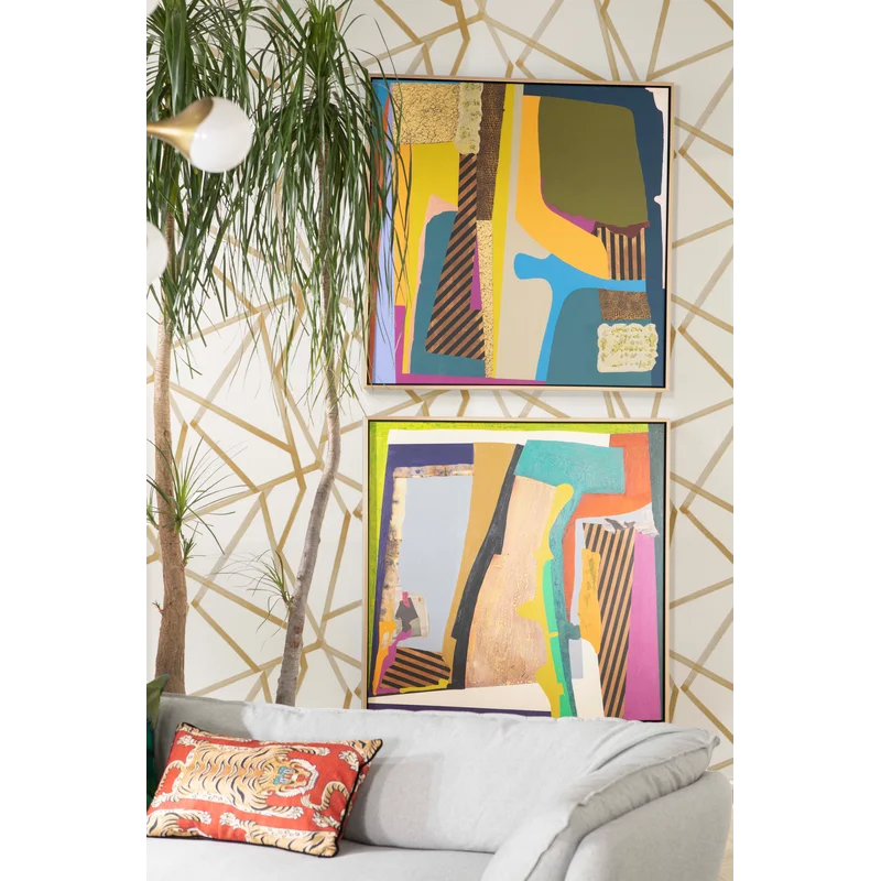 Sumi Geometric Metallic Wallpaper Roll