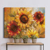 Sunflower Cheer On Canvas Painting