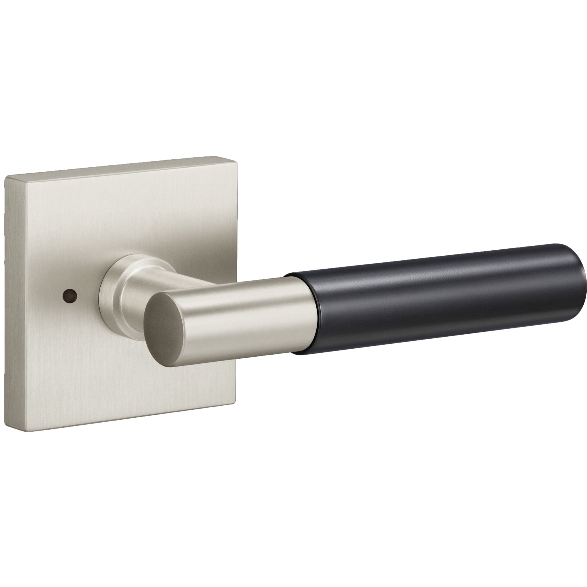Aspra Square Privacy Door Lever Set with Square Rose