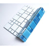 Beachside Blue Swimming Pool Series Glass Mosaic Tile, Set of 5