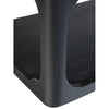 Black Sybil 47'' Solid Wood Coffee Table