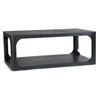 Black Sybil 47'' Solid Wood Coffee Table