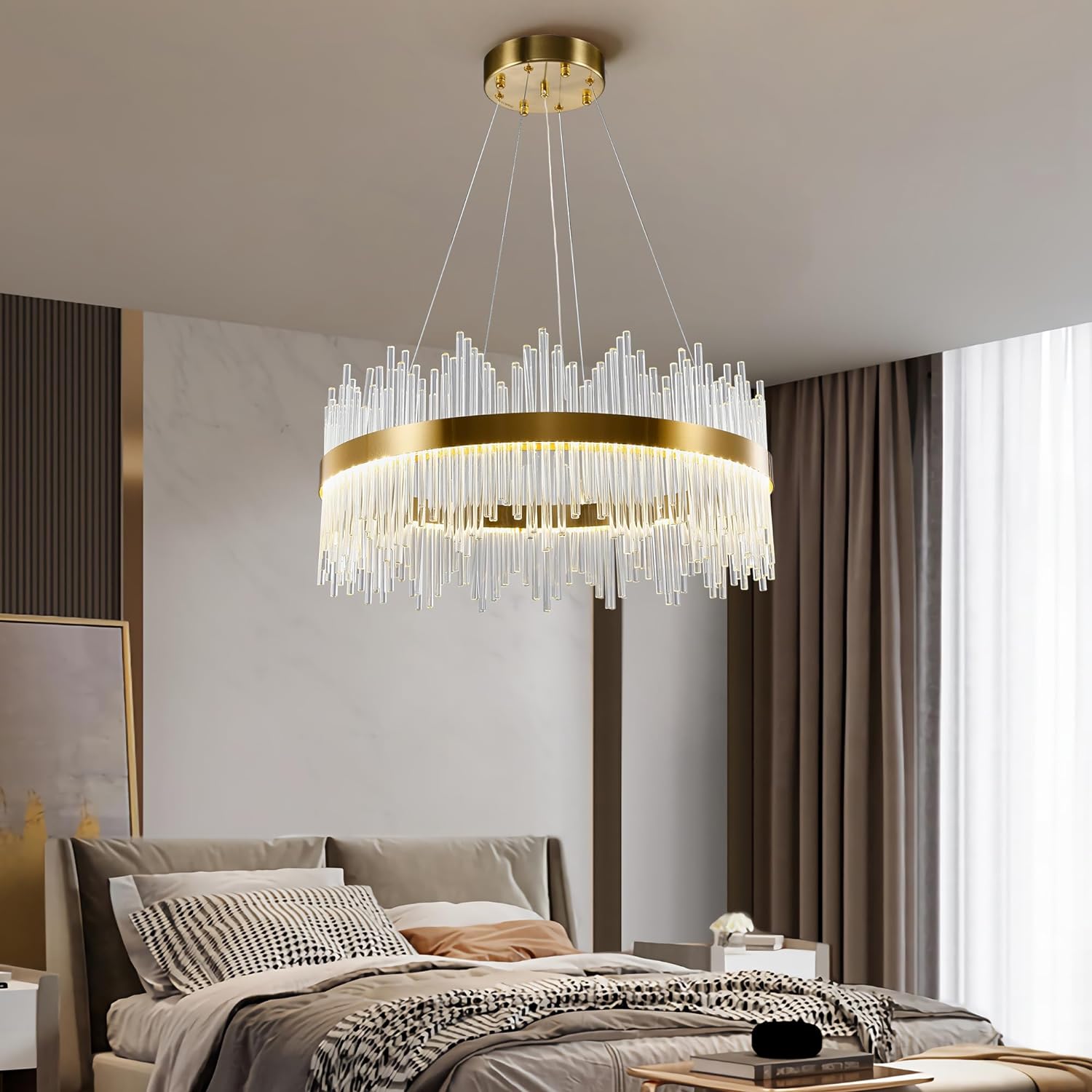 Modern Crystal Chandelier, final cut