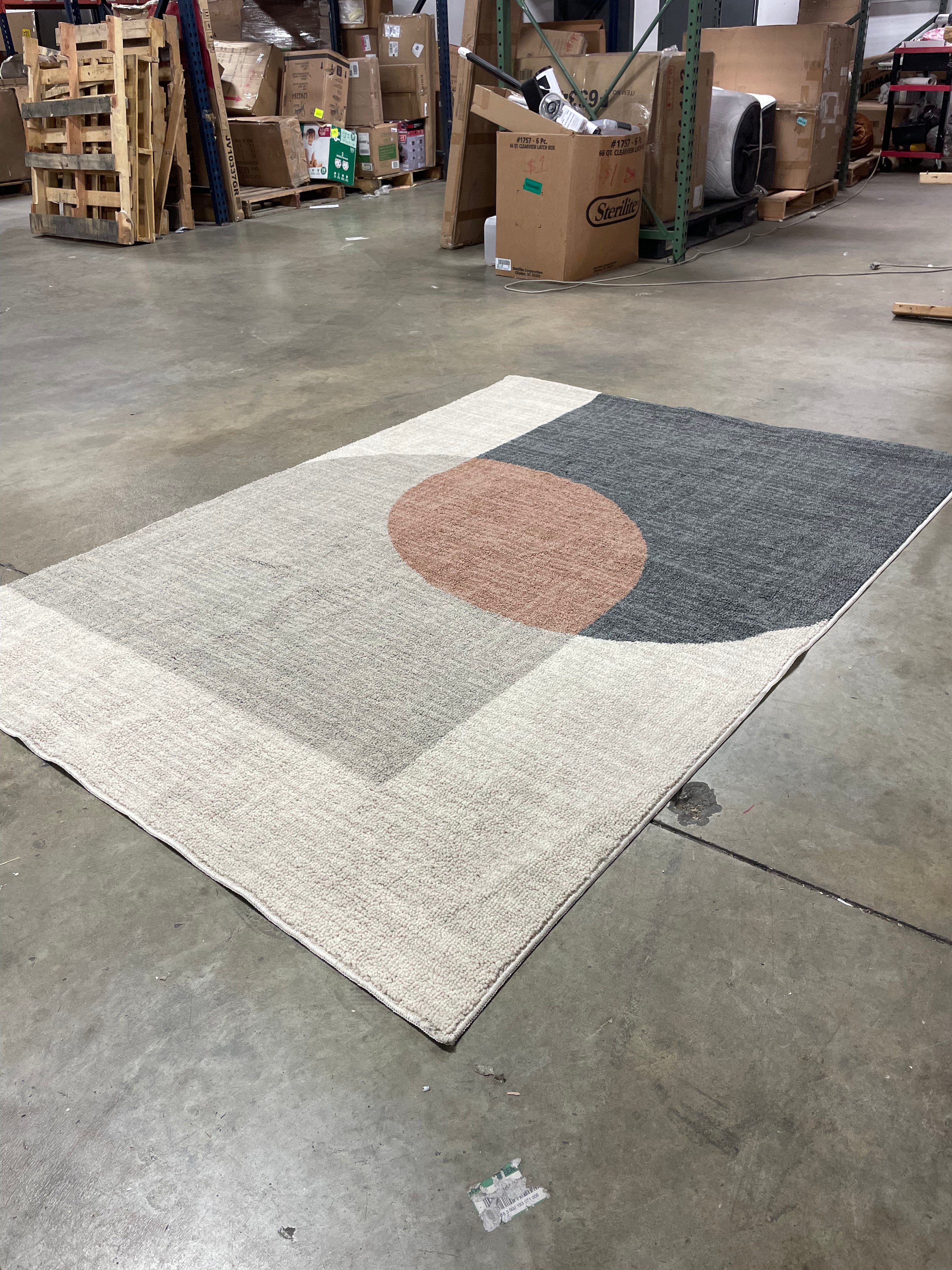 Abstract Geometric Area Rug