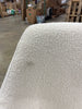 Edwin Arm Dining Chair, Boucle Dining Chairs With Arms with Black Legs