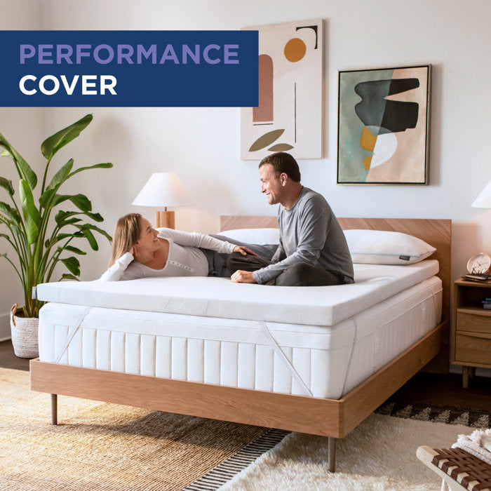 3" Memory Foam Mattress Topper, Queen