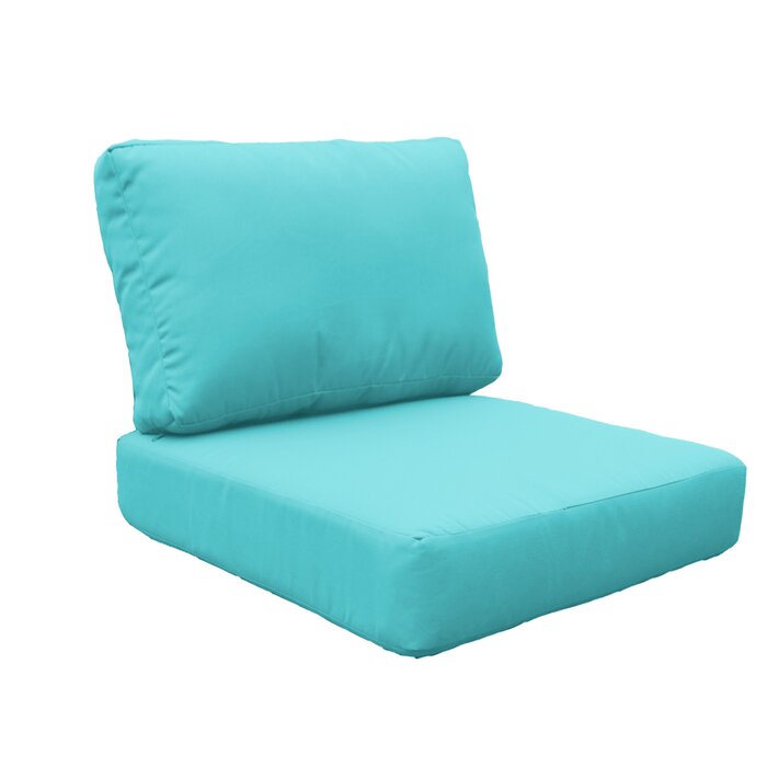 2 Piece 6" Outdoor Cushion Cover