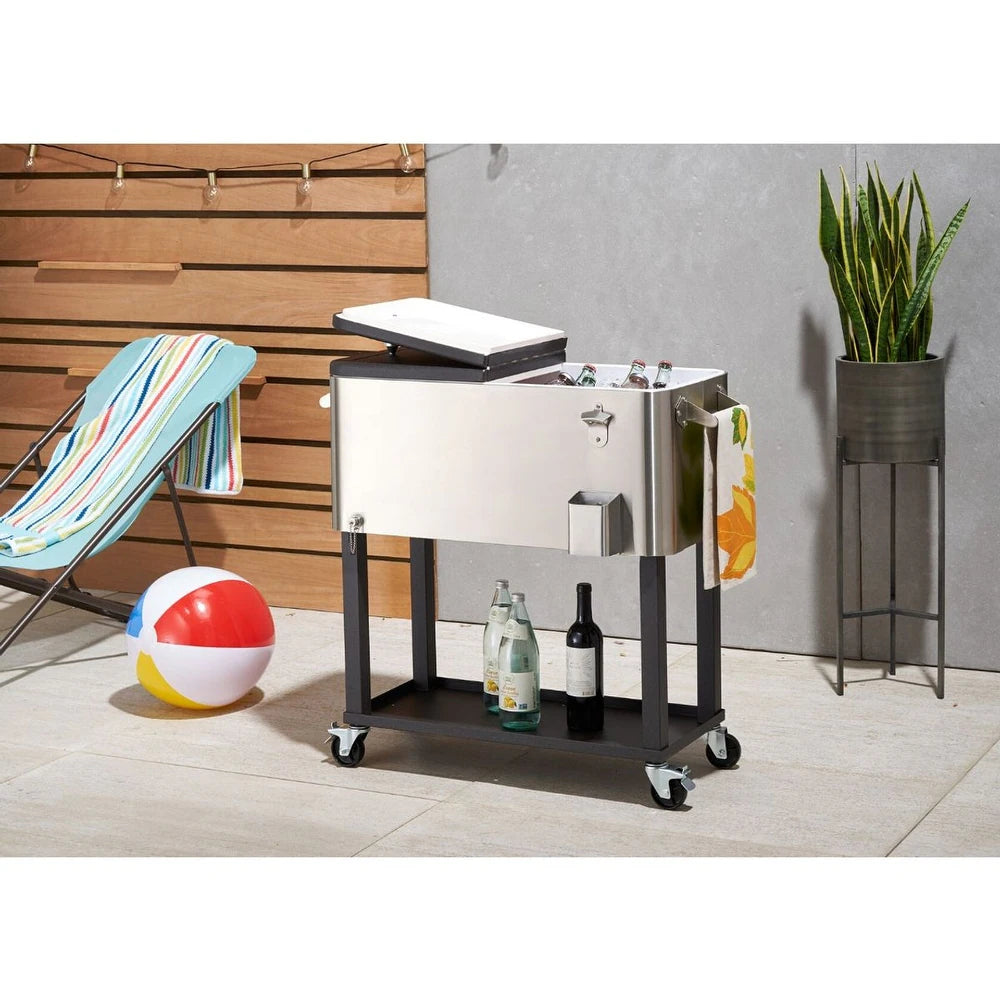 Stainless Steel Cooler w/ Cover
