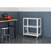 3-Tier Metal Utility Cart w/ Wheels