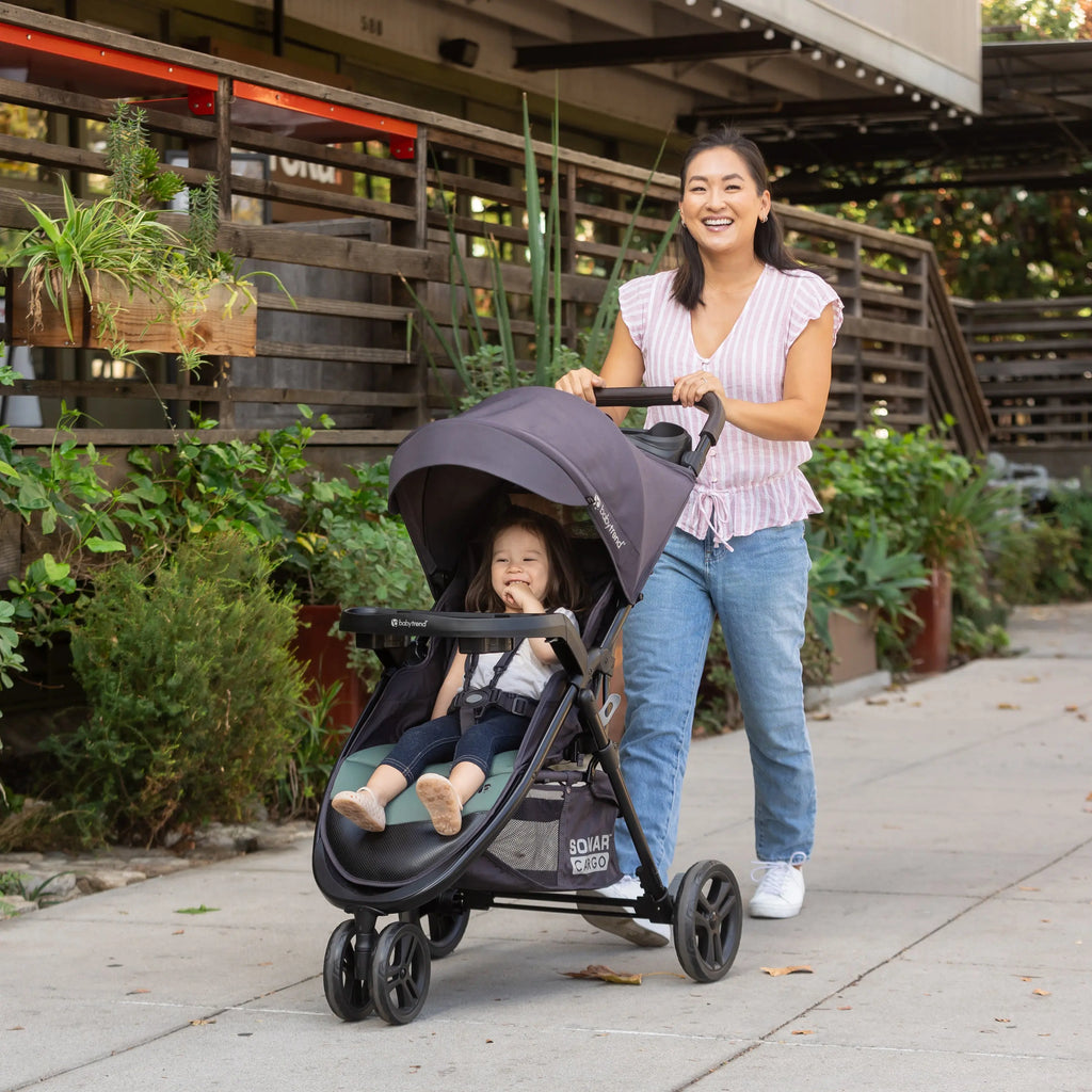 3 wheel stroller with car seat Cargo 3-Wheel Stroller Travel System with PLUS Infant Car Seat in Dese – Salvage & Co Indy