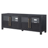 Black Grain TV Stand