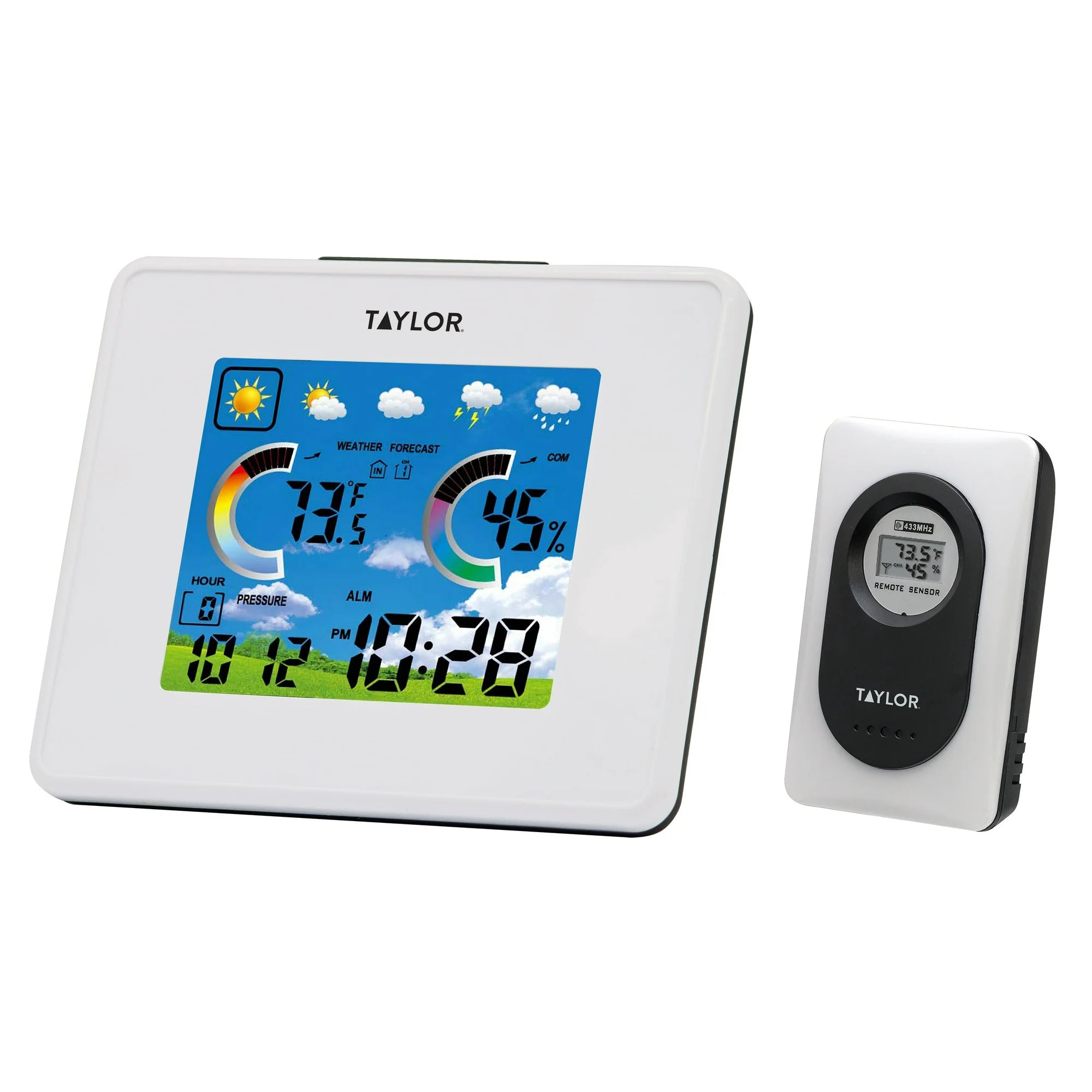 3 Channel Wireless Weather Station with Barometer