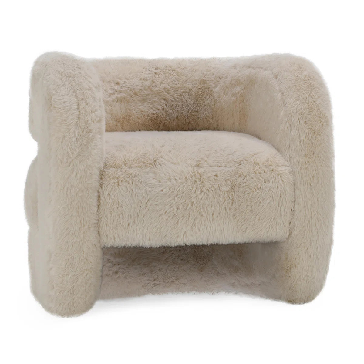 Teddy Plush Accent Chair - SHOWROOM ITEM 