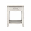 End Table with Storage - Linen White Oak