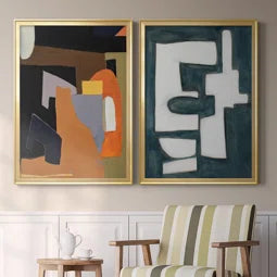 " The Olive Press Rooom " 2 - Pieces Painting Print