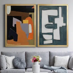 " The Olive Press Rooom " 2 - Pieces Painting Print