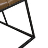Thrapst Faux Leather Upholstered Bench