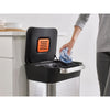 Titan Stainless Steel Step Trash Can Compactor