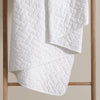 Raffia Solid Cotton Reversible Quilt Set - King
