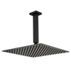 Toni High Pressure Rain Shower Head - Matte Black