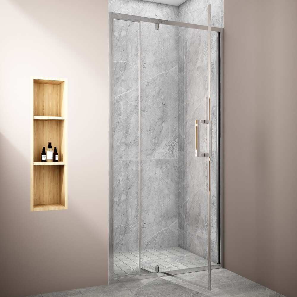 Semi-frameless Pivot Shower Door