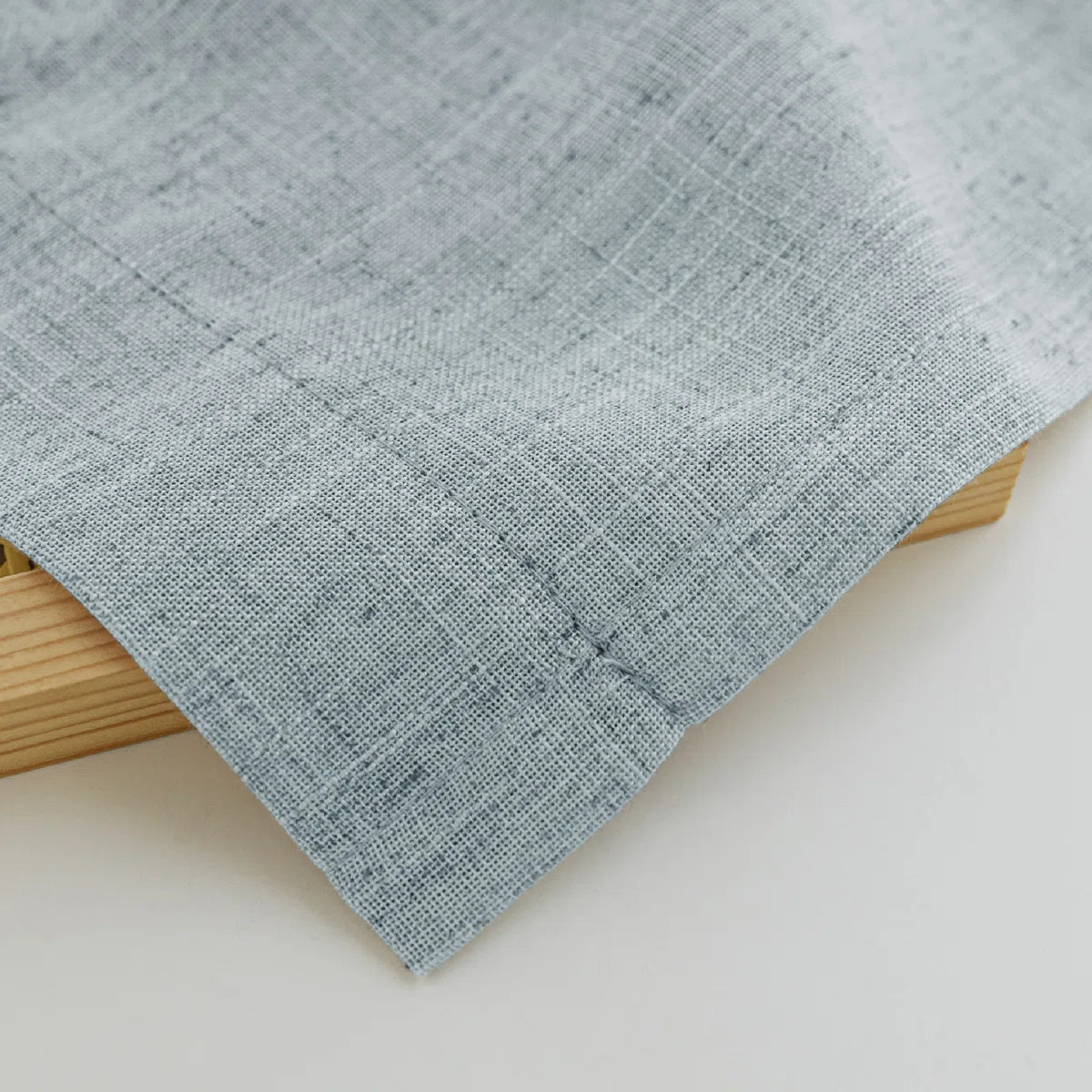 Toyoko Linen Blended Semi-Sheer Back Tab Curtain Pair (Set of 2)