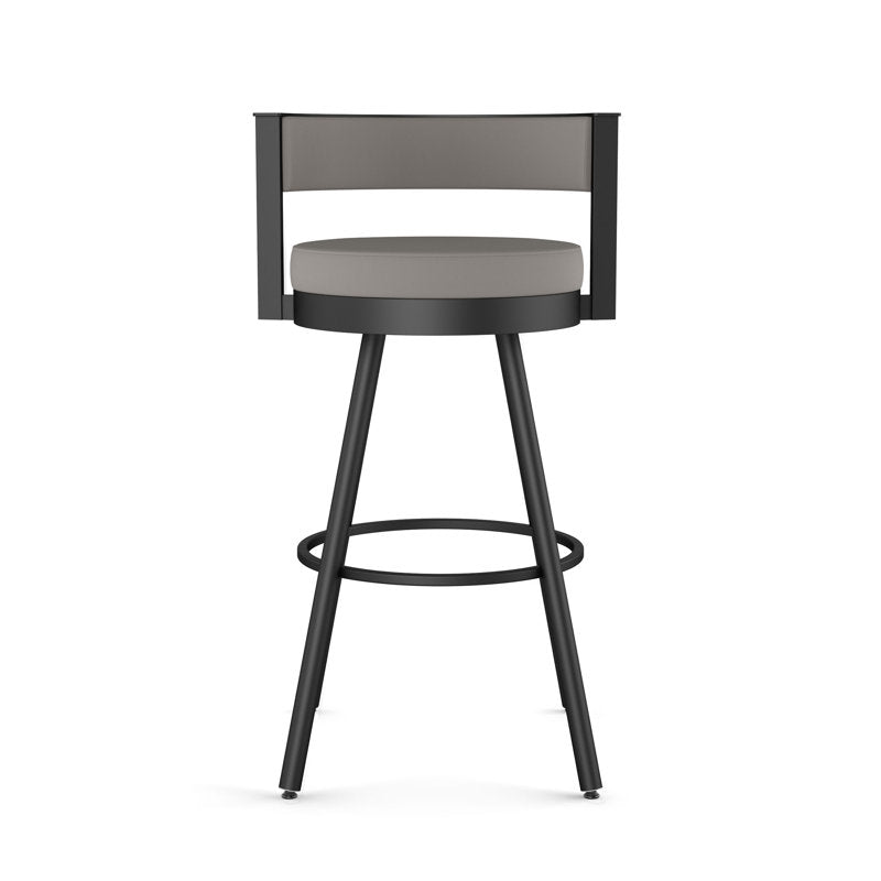 Black Traci Swivel Counter Stool