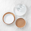 Lacquered Wood Round Tray