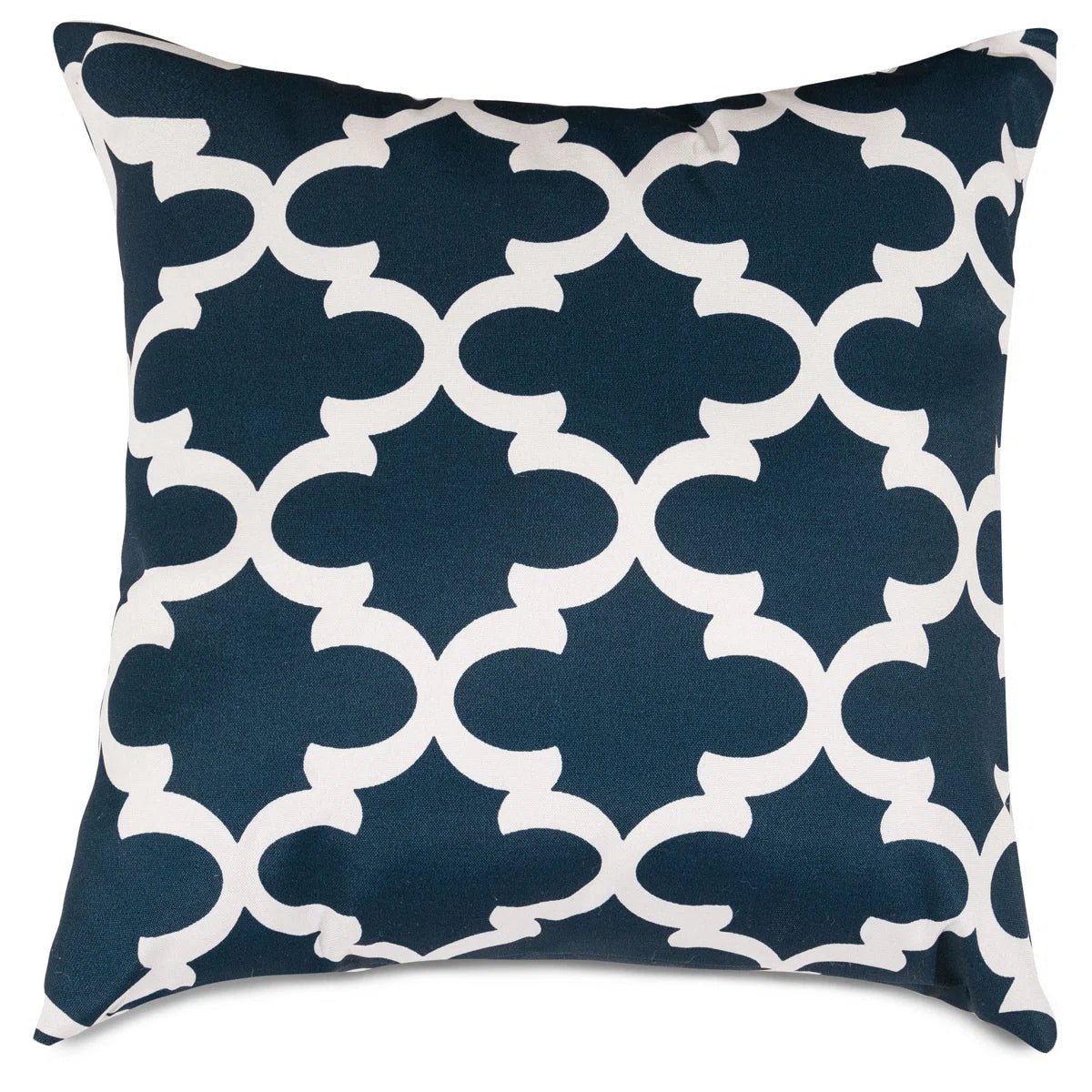 Trellis Geometric Indoor/Outdoor Reversible Throw Pillow SHOWROOM ITEM