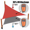 Triangle 200 GSM Sun Shade Sail