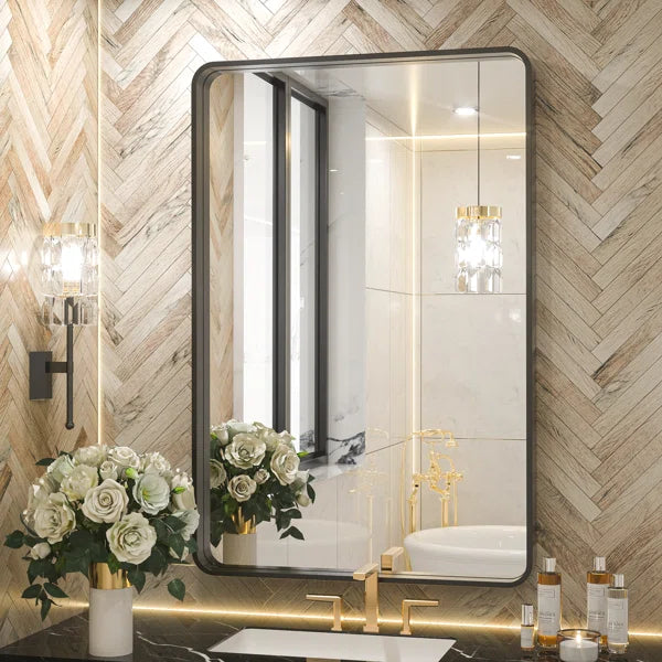Bronze Tyro Bathroom Mirror