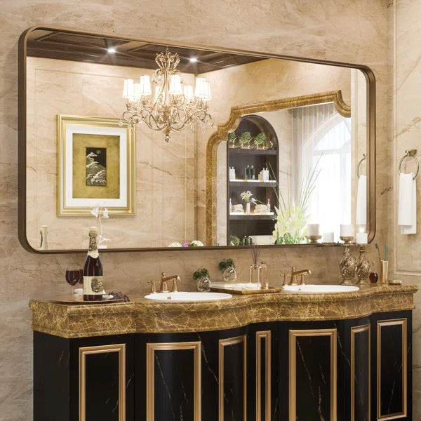 Bronze Tyro Bathroom Mirror