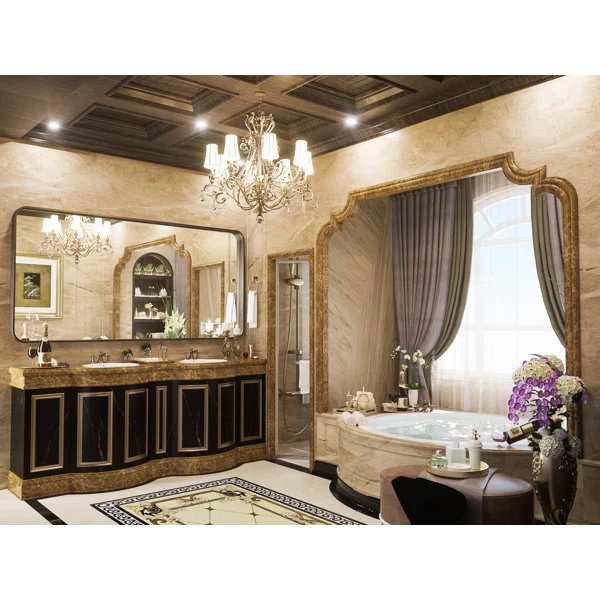 Bronze Tyro Bathroom Mirror