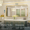 Bronze Tyro Bathroom Mirror