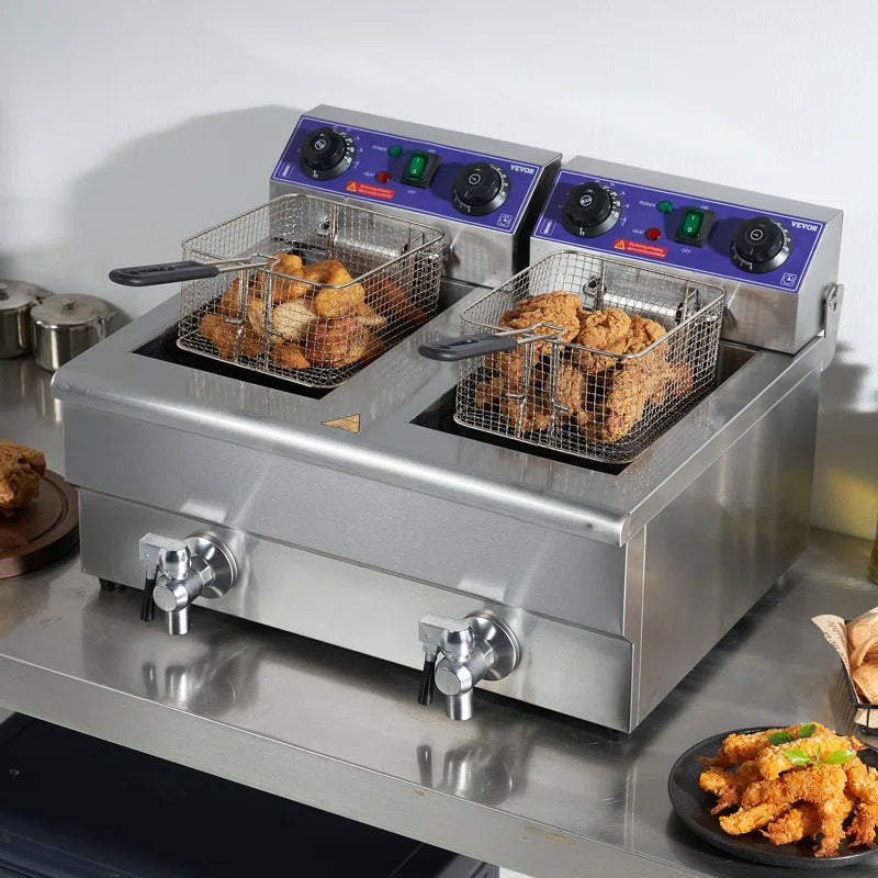 24 2 Basket Deep Fryer Accessory