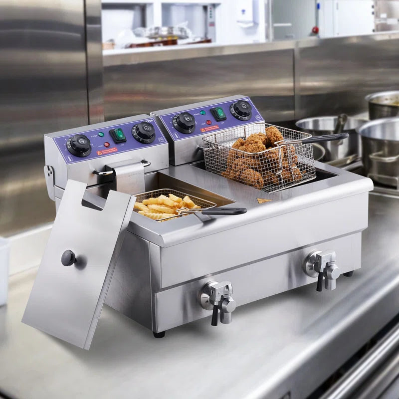 24 2 Basket Deep Fryer Accessory