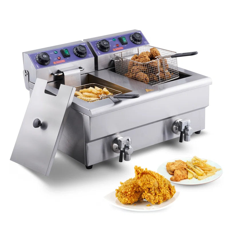 24 2 Basket Deep Fryer Accessory