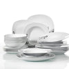 Melody Porcelain Music Note Dinnerware Set (Service for 6) - 24 Piece