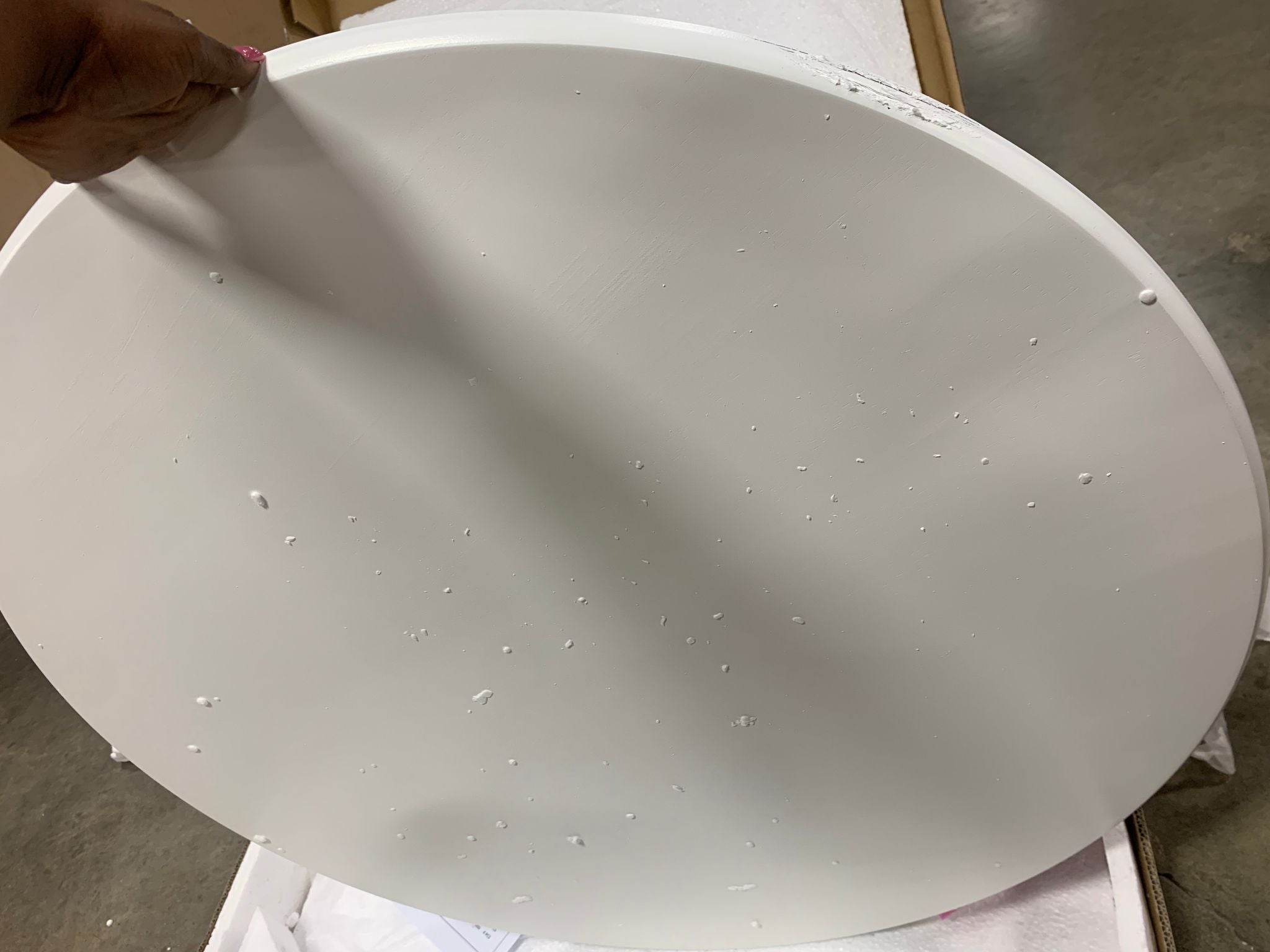 30" Salem Round Pedestal Dining Table (((TOP ONLY)))