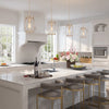 SET OF 3 Velus Modern Farmhouse Mini Pendant