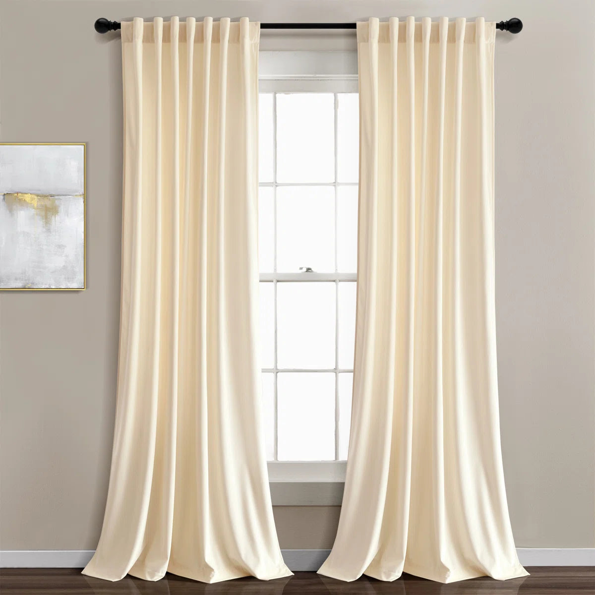 Velvet Blackout Curtain Pair (Set of 2)
