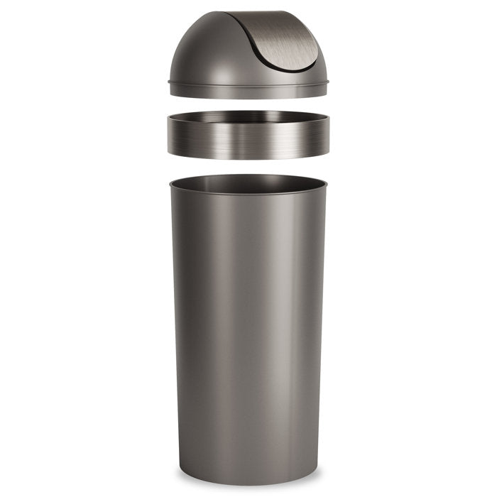 Venti Plastic Swing Top Trash Can