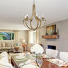 Victoria 6 Light Dimmable Empire Chandelier