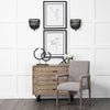 Visalia Upholstered Beech Arm Chair