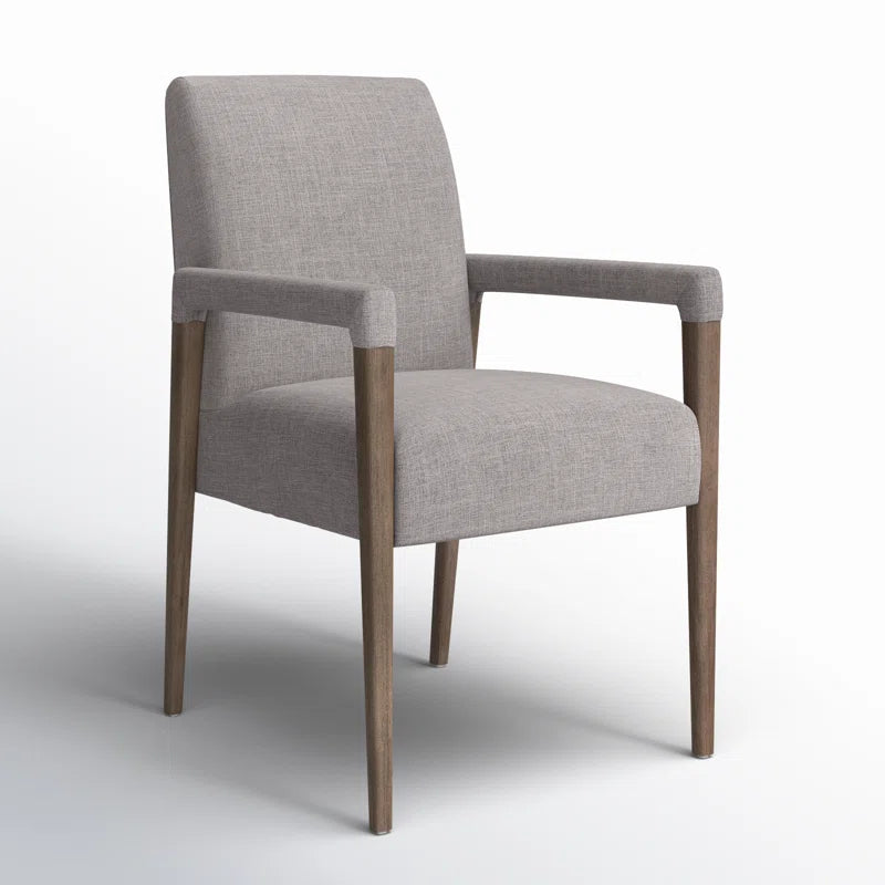 Visalia Upholstered Beech Arm Chair