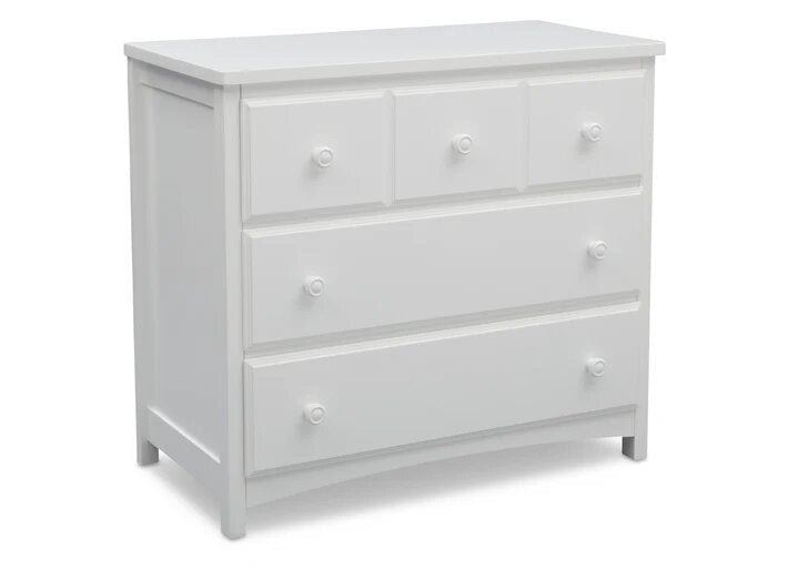 3 Drawer Dresser with Interlocking Drawers