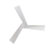3 ABS Blades DC Motor Ceiling Fan with Remote Control - Gold and White